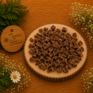 Cubes de cerf pour chien