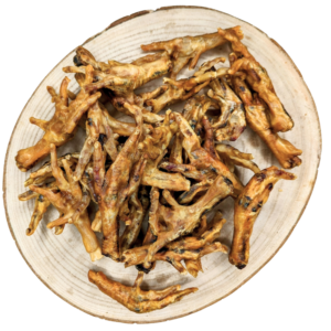Pattes de poulet (vendues par lot de 5 pièces 100g)