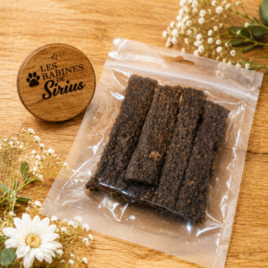 Lamelles naturelles pour chien en sachet de 100 g