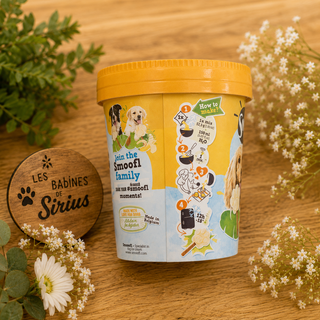 Smoofl Dog Ice – Préparation pour faire 10 glaces pour chien – Image 4