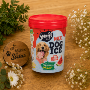 Smoofl Dog Ice – Préparation pour faire 10 glaces pour chien